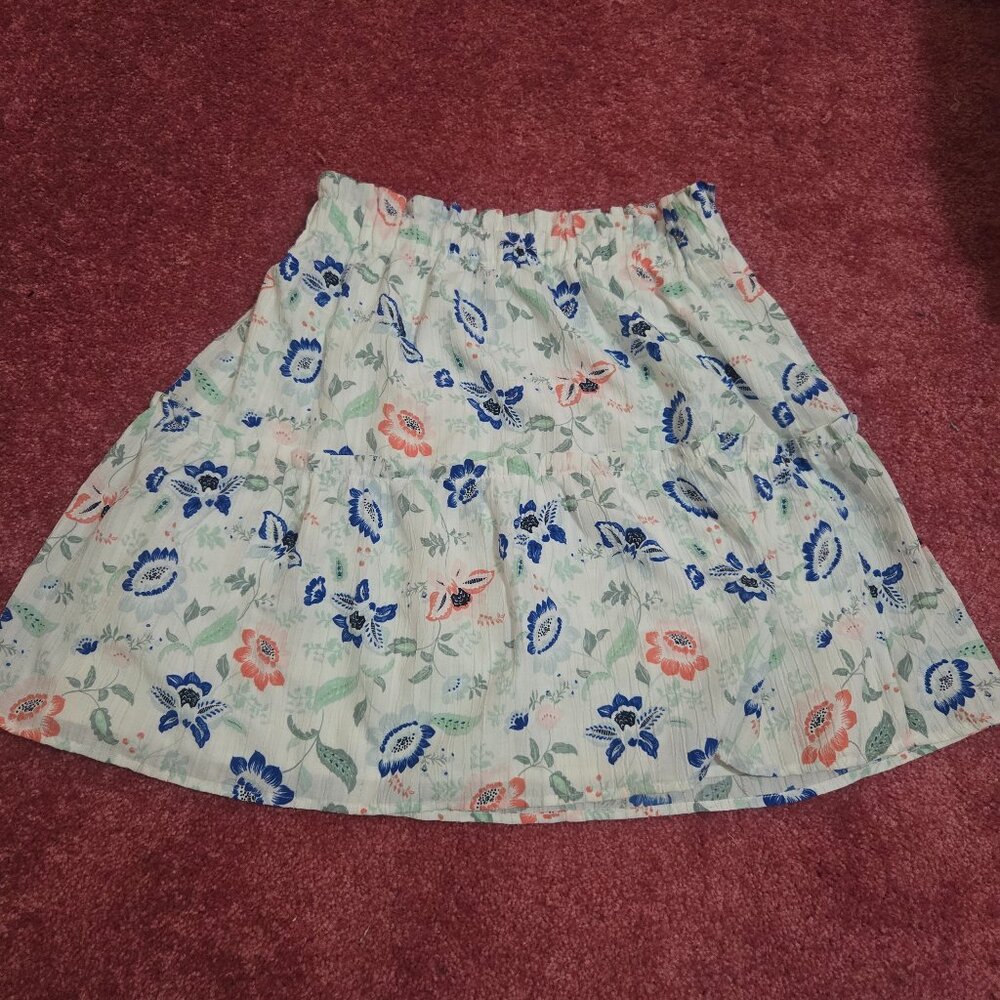 Loft Floral Skirt